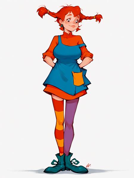 Pippi Longstocking - Adult - v1.0 | Stable Diffusion LoRA | Civitai